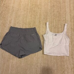 Victoria's Secret Pink White Tank Top